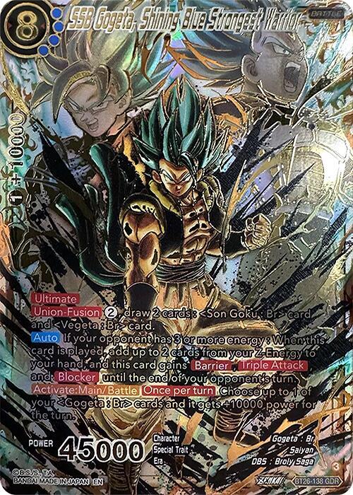 SSB Gogeta, Shining Blue Strongest Warrior (GDR) - Ultimate Advent