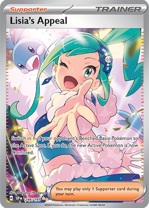 Lisia's Appeal - 246/191 - SV08: Surging Sparks - Pokemon