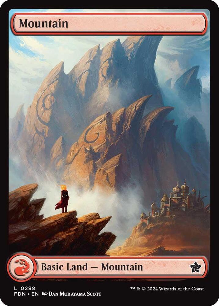 Mountain (0288) - Foundations - Magic: The Gathering - TCGplayer.com