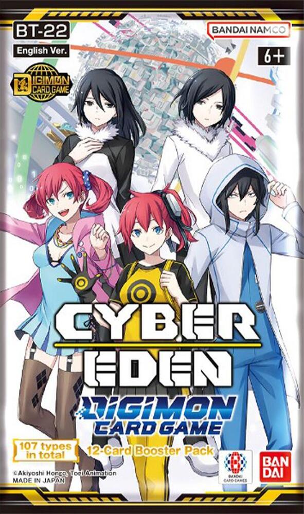 Cyber Eden Booster Pack - Cyber Eden - Digimon Card Game