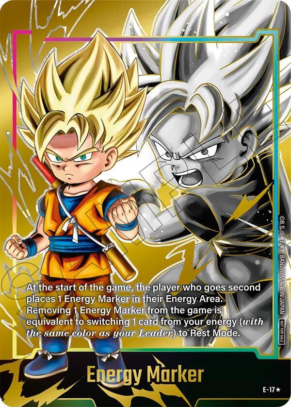 Energy Marker (E-17) (Gold) - Fusion World Energy Markers - Dragon