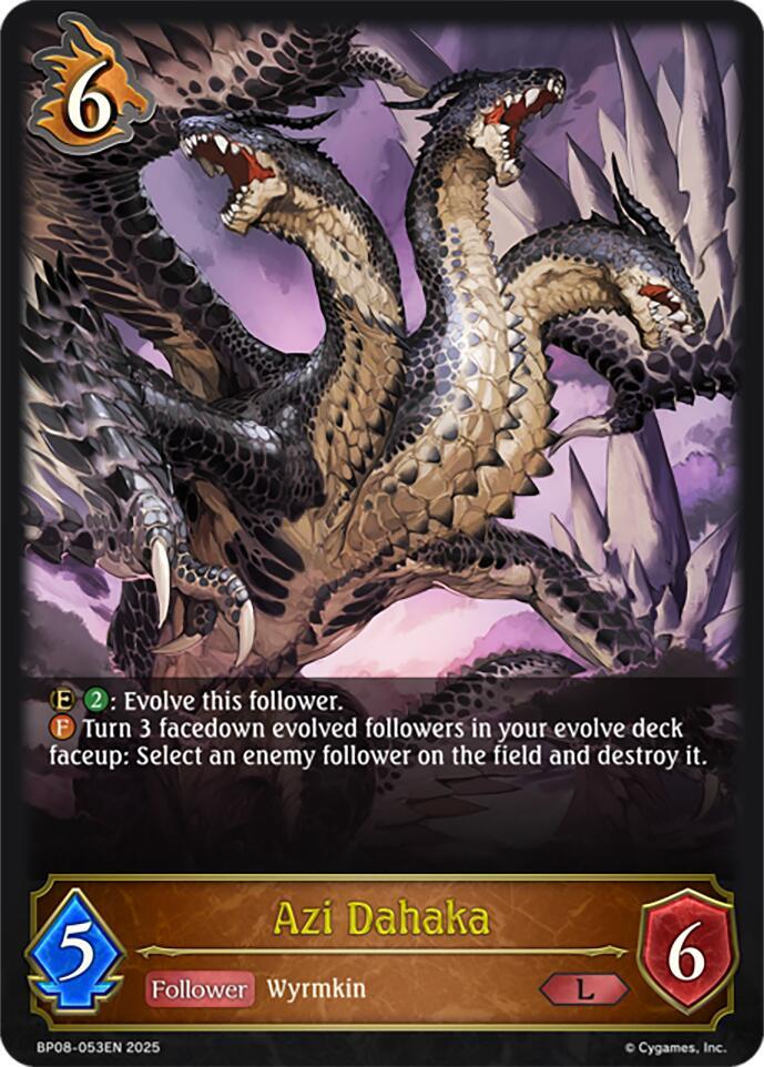 Azi Dahaka - BP08: Alterchaotica - Shadowverse: Evolve - TCGplayer.com