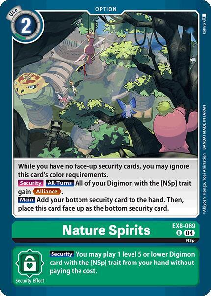 Nature Spirits - Chain of Liberation - Digimon Card Game