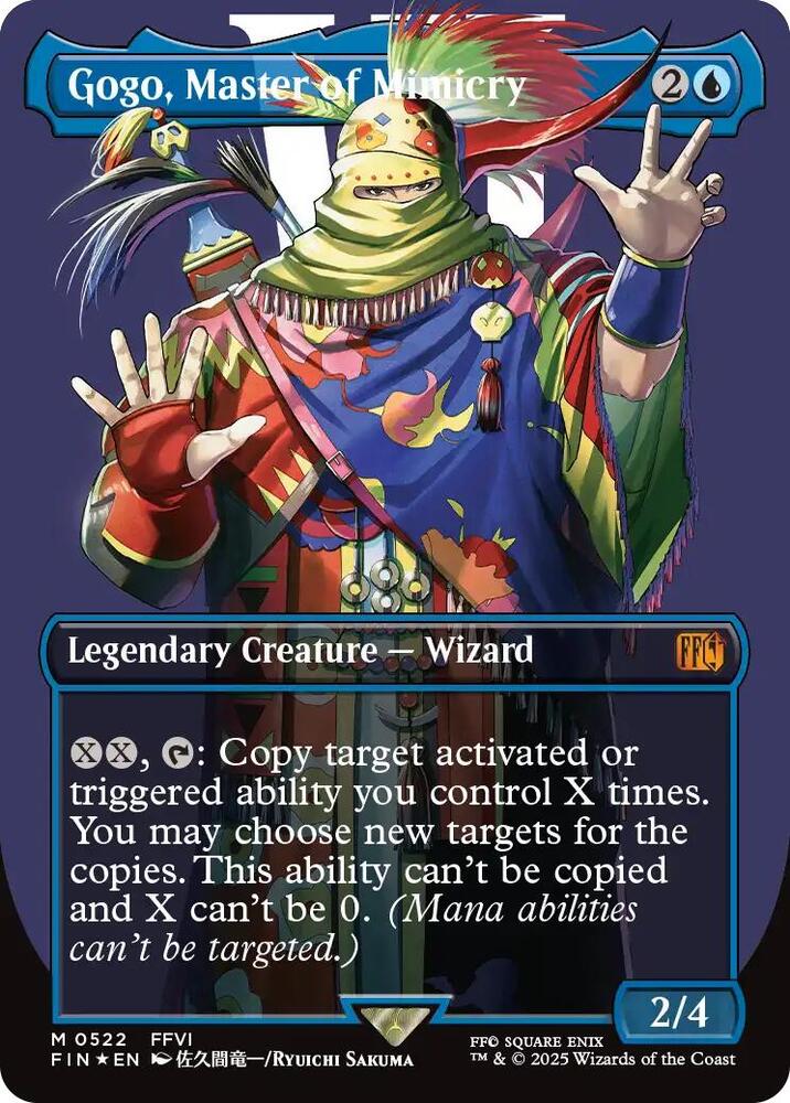 Gogo, Master of Mimicry (Borderless) (Surge Foil) - FINAL FANTASY