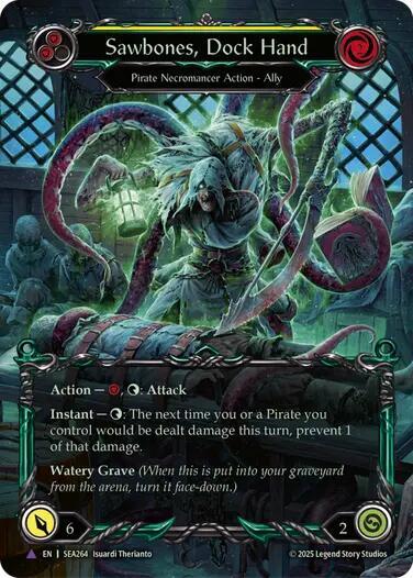 Sawbones, Dock Hand - High Seas - Flesh and Blood TCG - TCGplayer.com