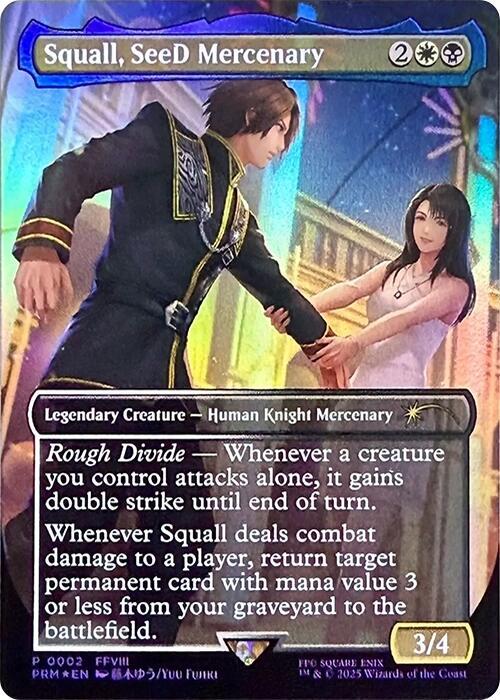 Squall, SeeD Mercenary - Standard Showdown Promos - Magic: The
