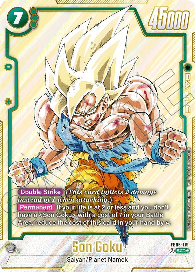 Son Goku - FB05-119 - Manga Booster 01 - Dragon Ball Super: Fusion