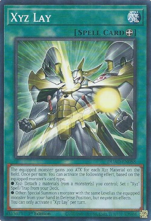 Xyz Lay - Duelist's Advance - YuGiOh - TCGplayer.com