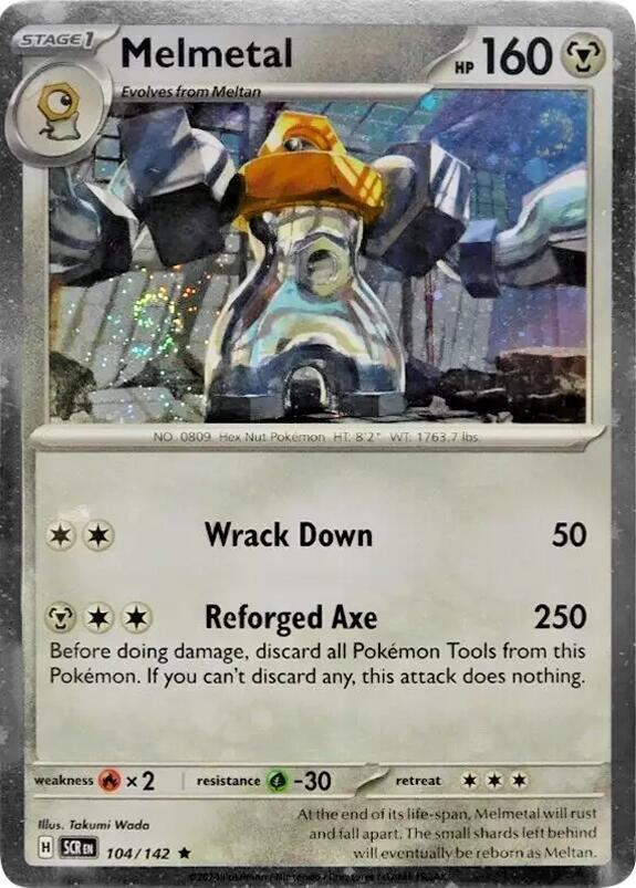 Melmetal - 104/142 (Cosmos Holo) - Miscellaneous Cards & Products