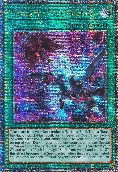 Seventh Ascension (Quarter Century Secret Rare) - Quarter Century