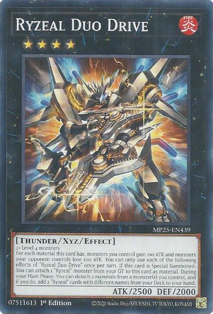 Ryzeal Duo Drive - 2025 Mega-Pack - YuGiOh - TCGplayer.com