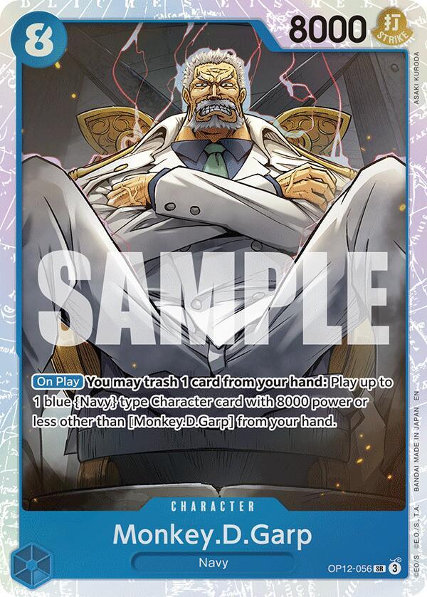 Monkey.D.Garp - Legacy of the Master - One Piece Card Game