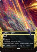Lotus Field (0113) (Borderless) (Galaxy Foil) - Edge of Eternities