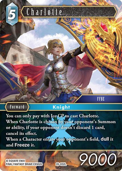 Charlotte - Gunslinger in the Abyss - Final Fantasy TCG