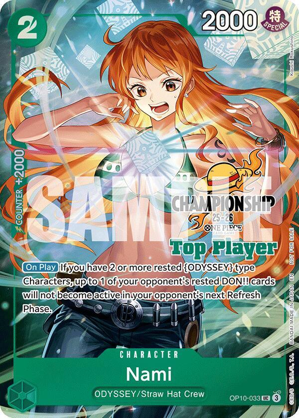 Nami (CS 25-26 Top Player Pack) - One Piece Promotion Cards - One