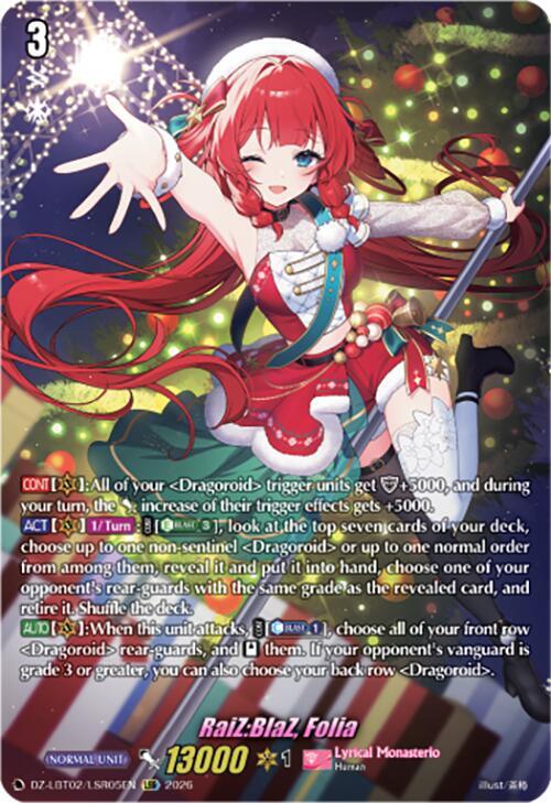 RaiZ:BlaZ, Folia (LSR) - DZ-LBT02: Lyrical Monasterio Season of