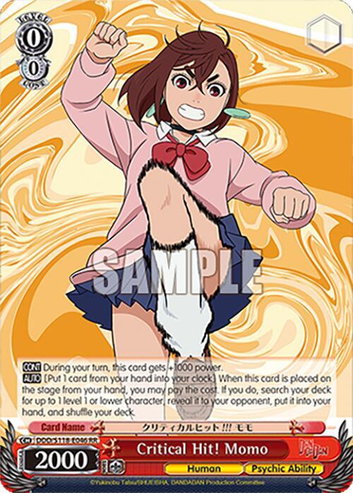 Critical Hit! Momo - DANDADAN - Weiss Schwarz - TCGplayer.com
