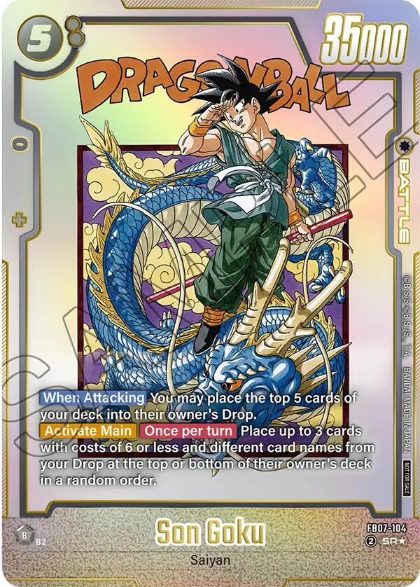 Son Goku - FB07-104 - Tournament and Championship Promos - Dragon