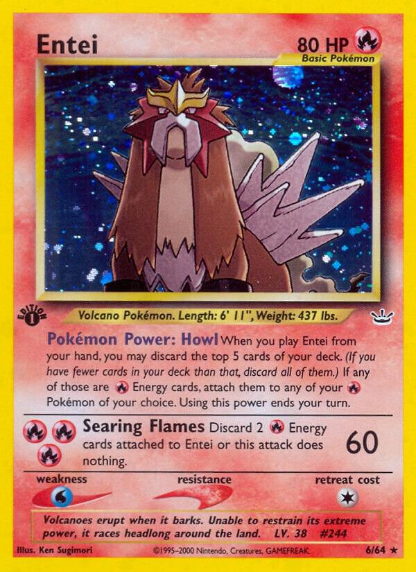 Entei (6) - Neo Revelation - Pokemon - TCGplayer.com