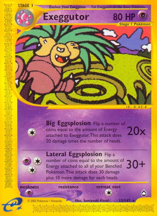 Exeggutor (13) - Aquapolis - Pokemon - TCGplayer.com