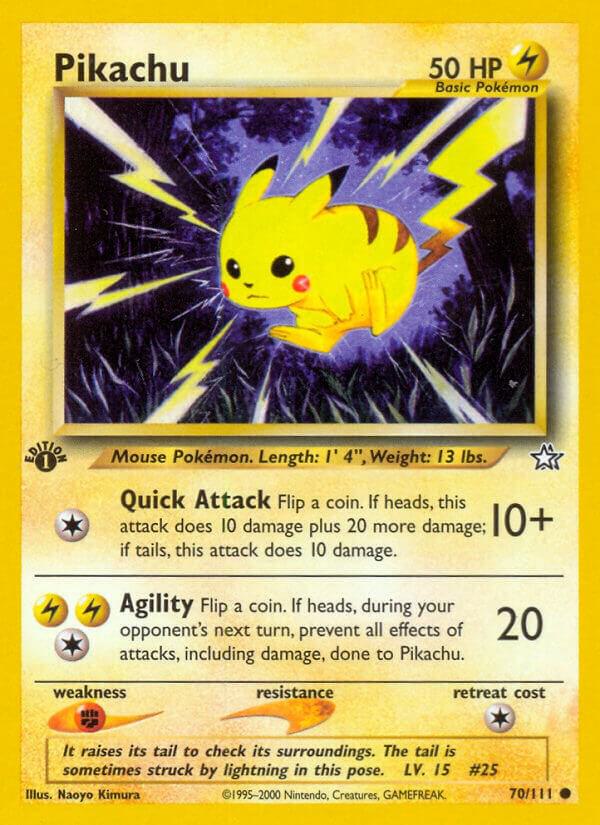 Pikachu - Neo Genesis - Pokemon - TCGplayer.com