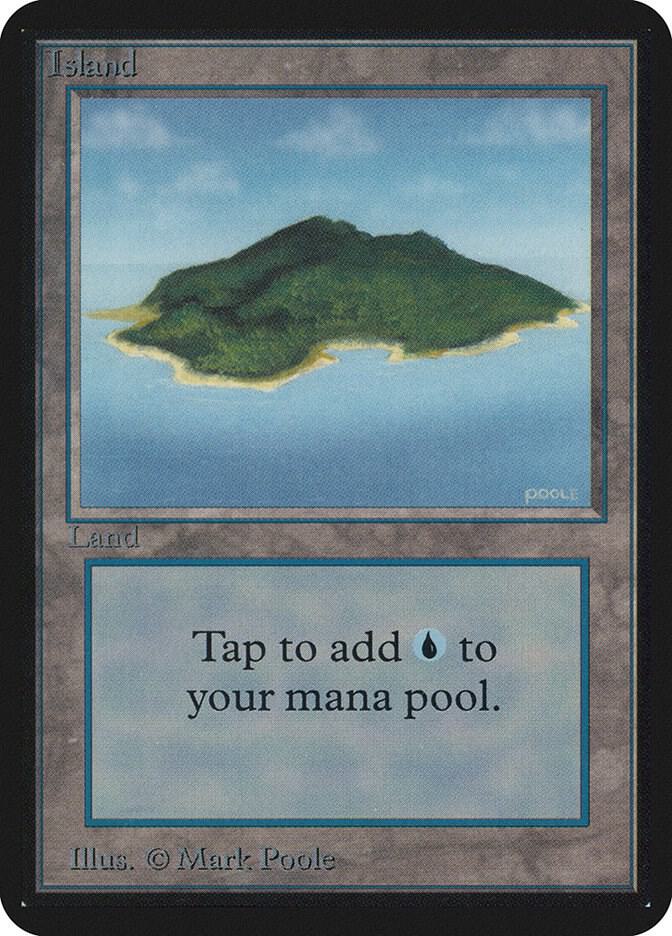 Island (B) - Alpha Edition - Magic: The Gathering - TCGplayer.com