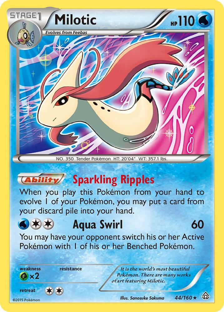 Milotic - XY - Primal Clash - Pokemon - TCGplayer.com