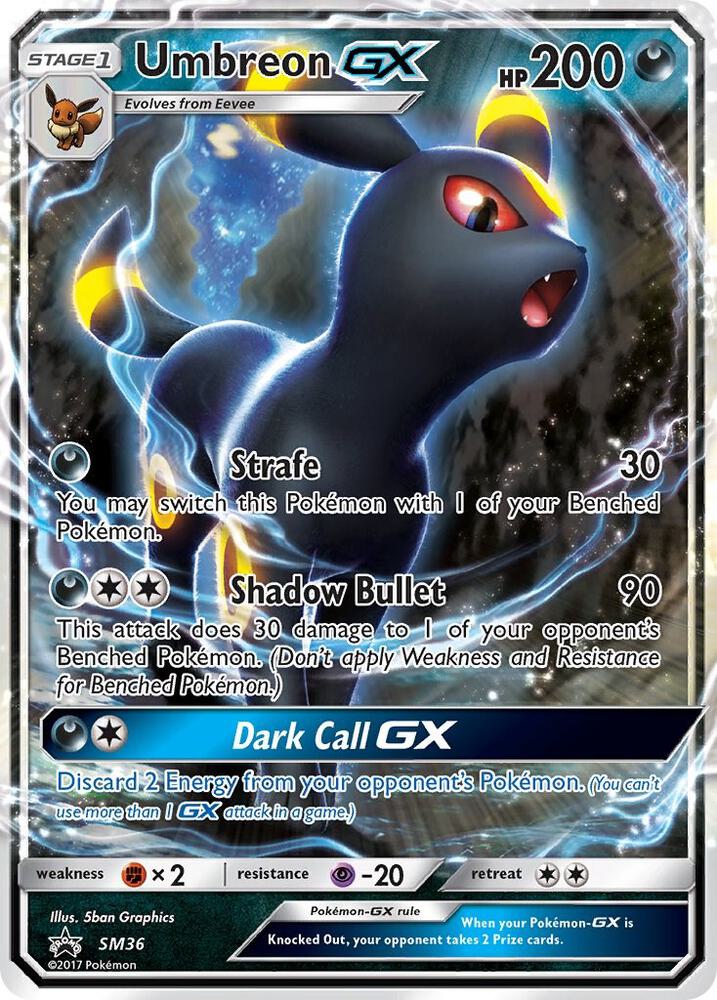Umbreon GX - SM36 - SM Promos - Pokemon - TCGplayer.com