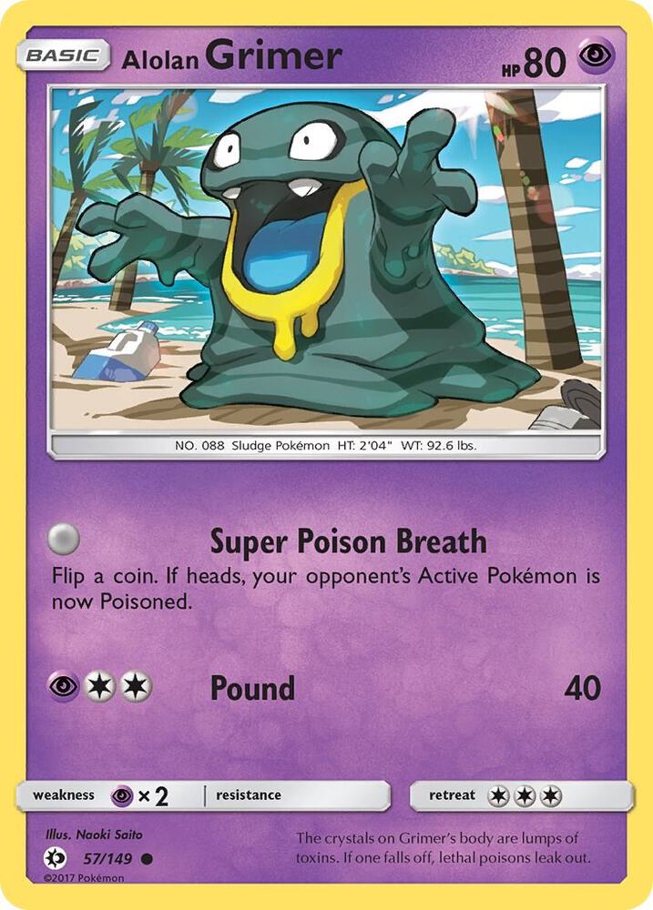 Alolan Grimer - SM Base Set - Pokemon - TCGplayer.com