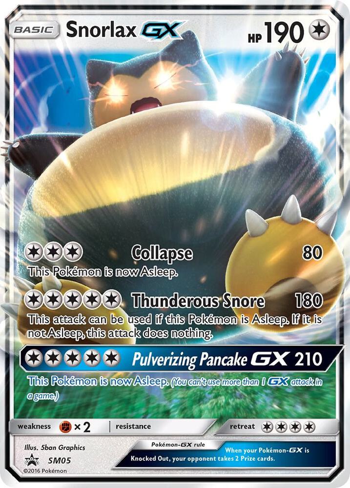 Snorlax GX - SM05 - SM Promos - Pokemon - TCGplayer.com