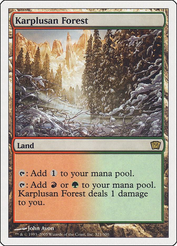 Karplusan Forest - 9th Edition - Magic: The Gathering - TCGplayer.com