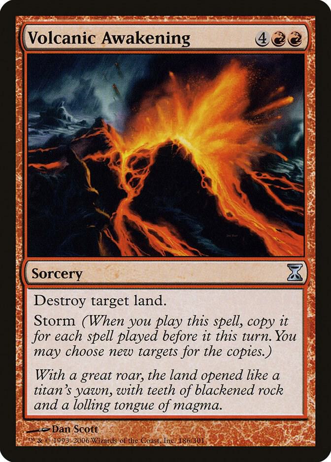 Volcanic Awakening - Time Spiral - Magic: The Gathering
