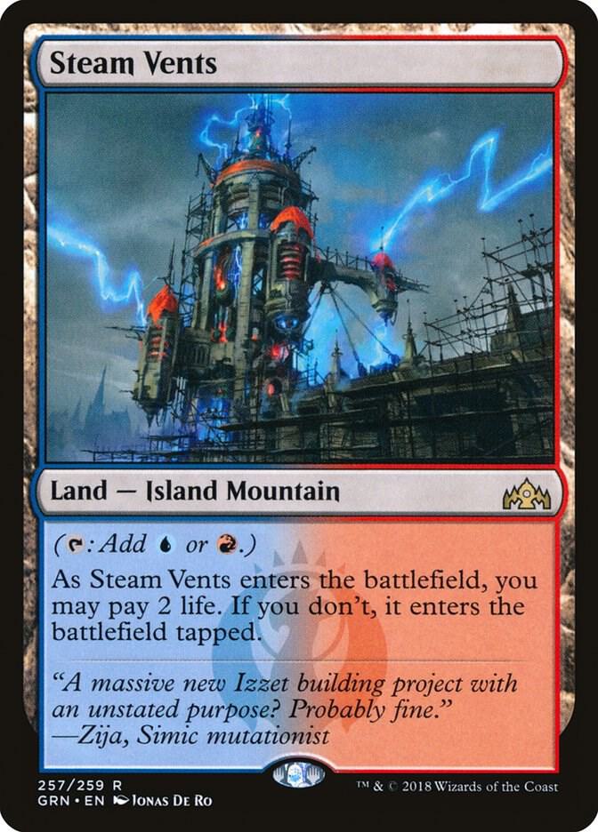 Steam Vents - Guilds of Ravnica - Magic: The Gathering - TCGplayer.com
