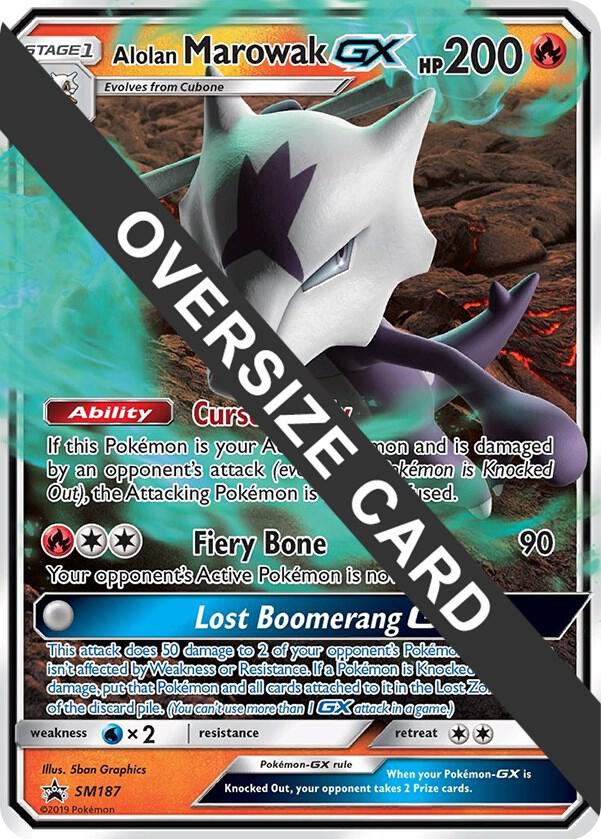 Alolan Marowak GX - SM187 - Jumbo Cards - Pokemon - TCGplayer.com