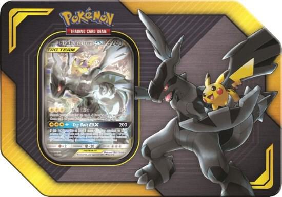 TAG TEAM Tin [Pikachu & Zekrom GX] - SM - Team Up - Pokemon