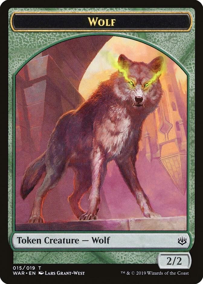 Wolf Token - War of the Spark - Magic: The Gathering - TCGplayer.com