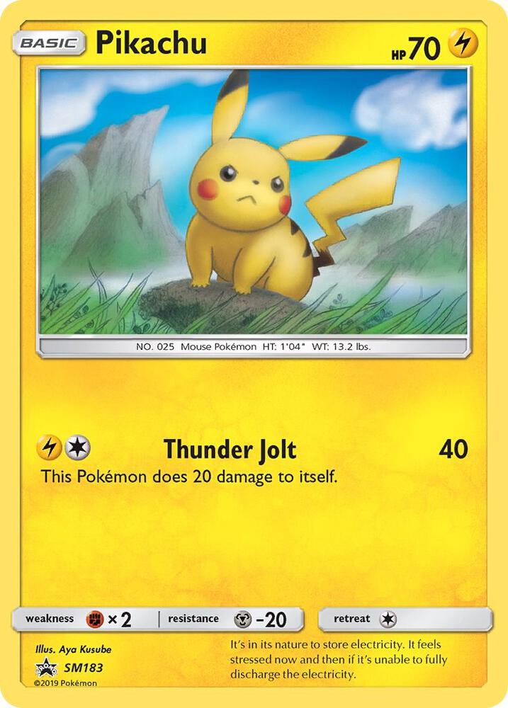 Pikachu - SM183 - SM Promos - Pokemon - TCGplayer.com