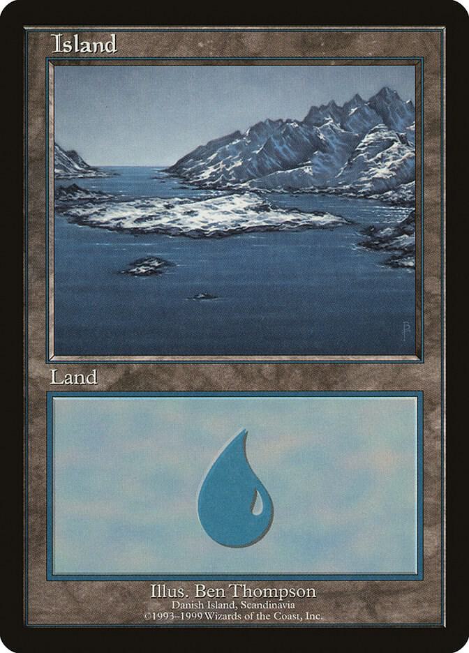 Island - Danish Island - European Lands - Magic: The Gathering