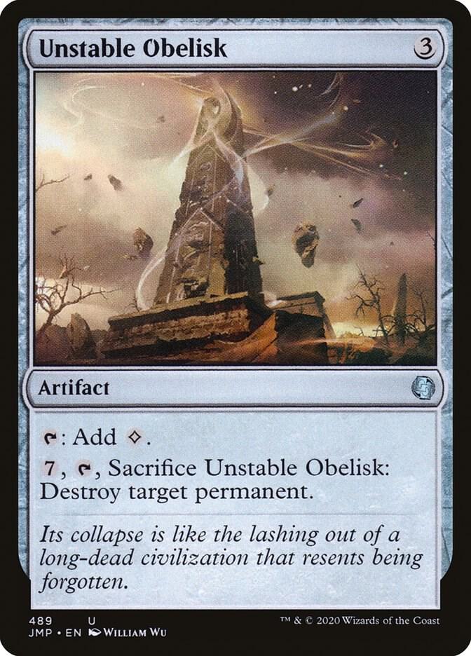 Unstable Obelisk - Jumpstart - Magic: The Gathering - TCGplayer.com