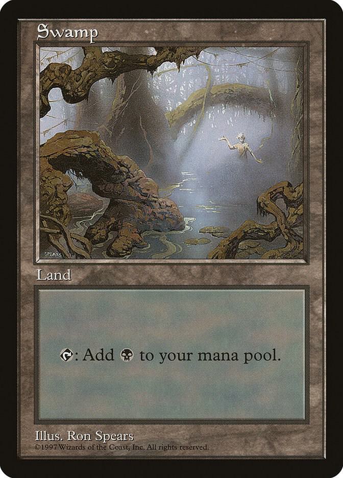 Swamp - Clear Pack (Spears) - APAC Lands - Magic: The Gathering