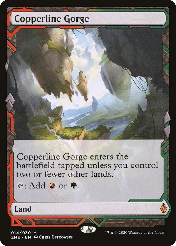 Copperline Gorge - Zendikar Rising Expeditions - Magic: The