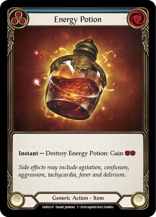 Energy Potion - FAB012 - Flesh and Blood: Promo Cards - Flesh and