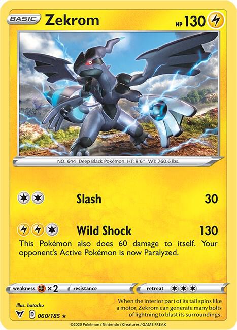 Zekrom - SWSH04: Vivid Voltage - Pokemon - TCGplayer.com