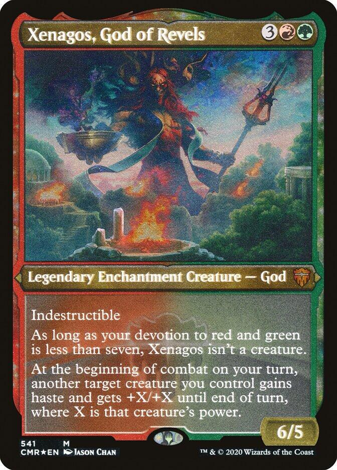 Xenagos, God of Revels (Foil Etched) - Commander Legends - Magic