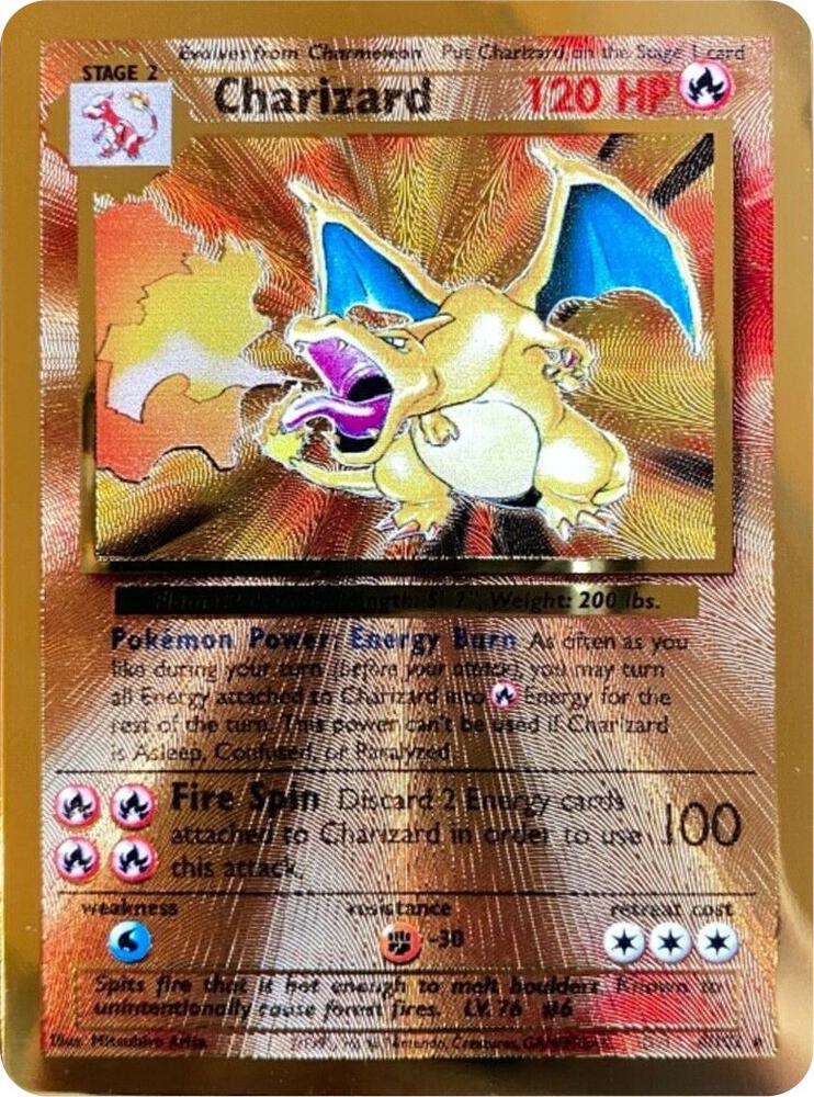 Charizard (Celebrations Metal Card) - Miscellaneous Cards