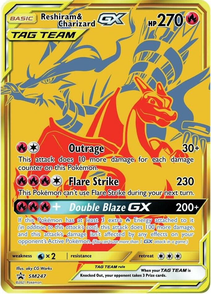 Reshiram & Charizard GX - SM247 - SM Promos - Pokemon - TCGplayer.com