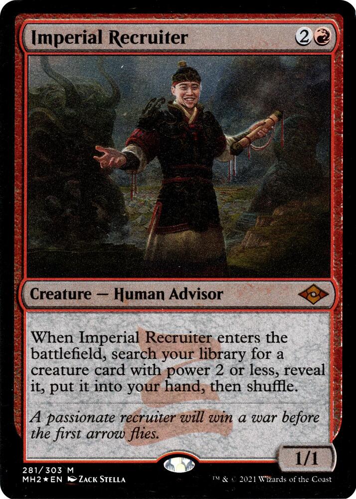 Imperial Recruiter (Foil Etched) - Modern Horizons 2 - Magic: The