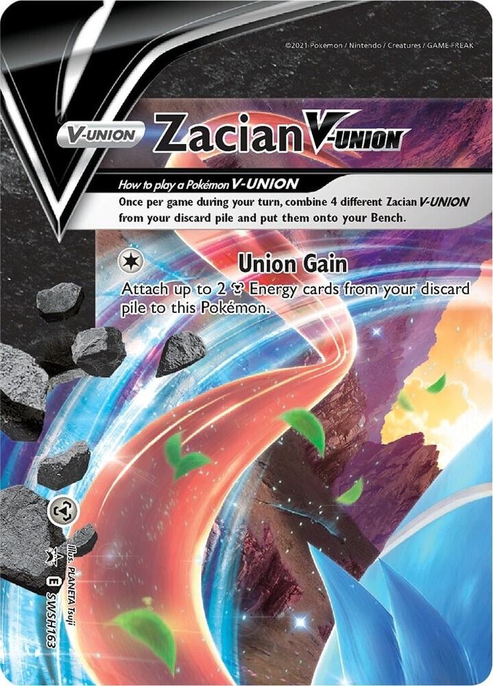 Zacian V-UNION - SWSH163 - SWSH: Sword & Shield Promo Cards