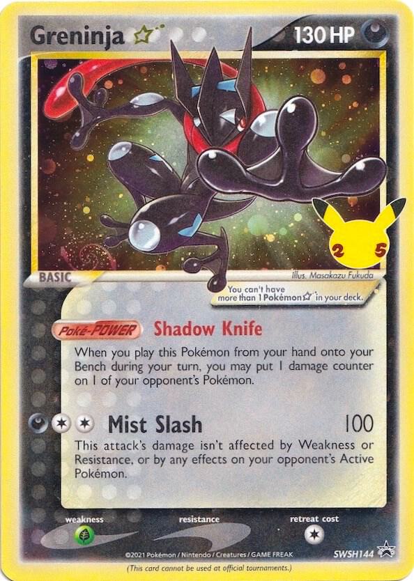 Greninja Star - SWSH: Sword & Shield Promo Cards - Pokemon