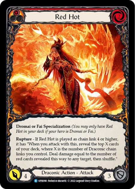 Red Hot - Uprising - Flesh and Blood TCG - TCGplayer.com